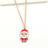 Cartoon Santa Claus Necklace