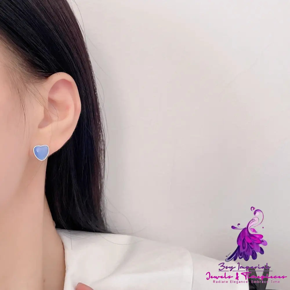 Fairy Small Opal Stud Earrings