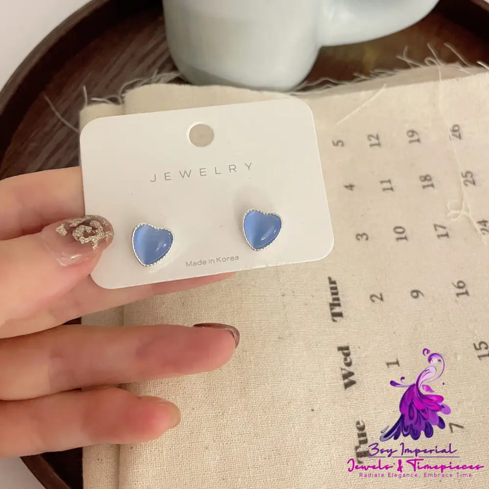 Fairy Small Opal Stud Earrings