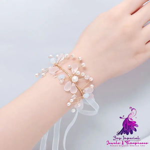 Fairy Sisters Hand Flower Bracelet