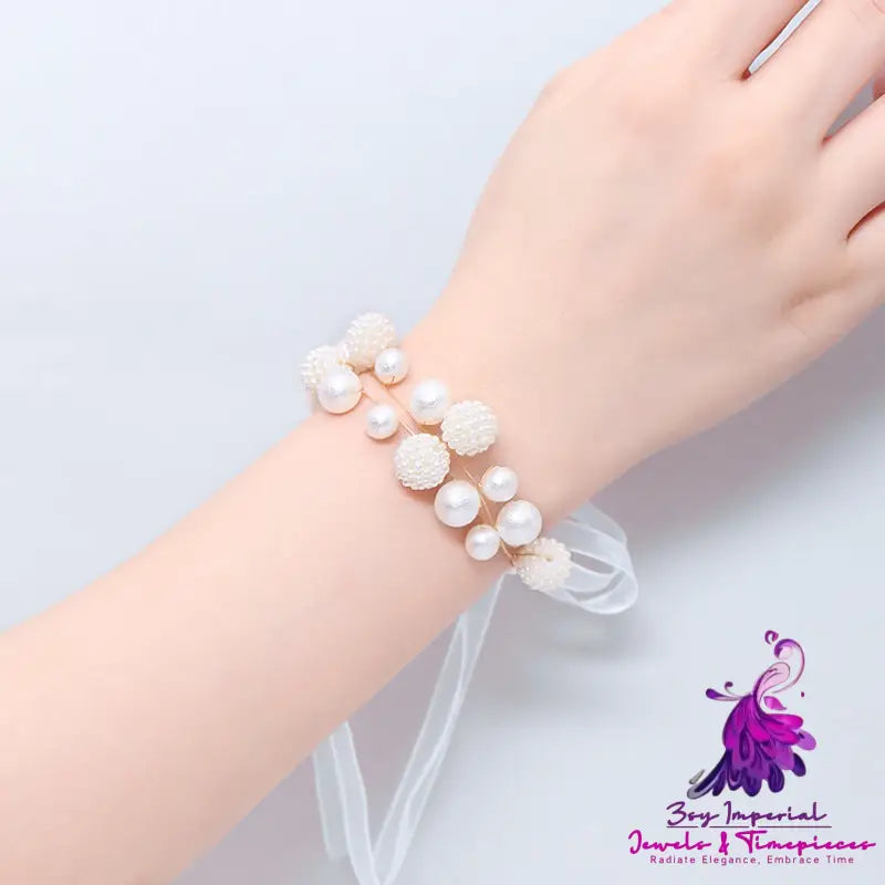 Fairy Sisters Hand Flower Bracelet