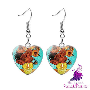 Van Gogh Flower-de-Luce Ear Hook