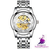 Fashion Automatic Mechanical Men’s Hollow Watch