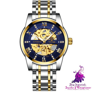 Fashion Automatic Mechanical Men’s Hollow Watch