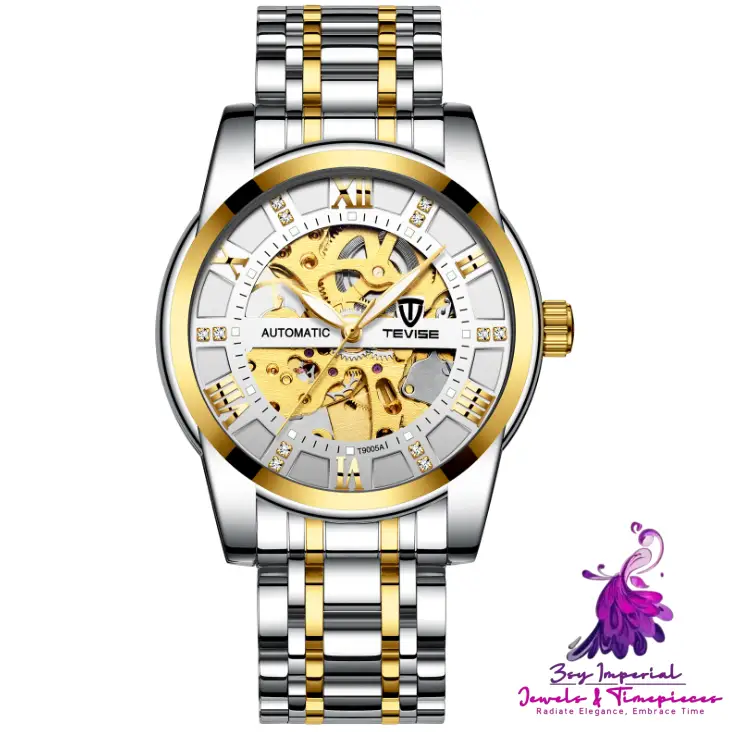 Fashion Automatic Mechanical Men’s Hollow Watch