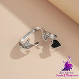 Fashion Creative Halloween Elf Wings Ear Bone Clip