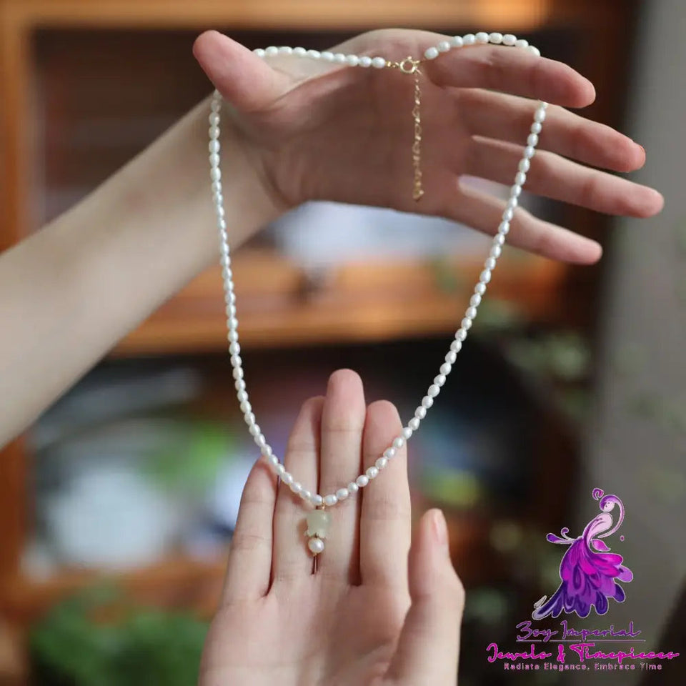 Fashion Double Pearl Necklace For Women