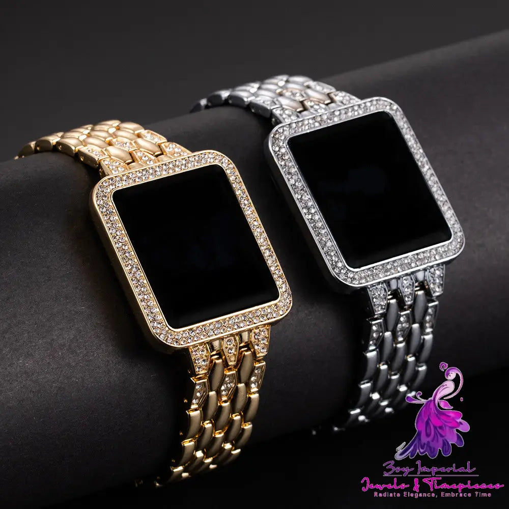 LED Square Steel Belt Foreign Trade Fashion Watch