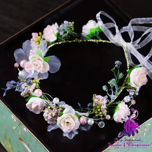 Forest Style Handmade Wreath Headwear