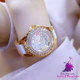 Fashion Simple Full Diamond Women’s Watch