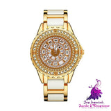 Fashion Simple Full Diamond Women’s Watch