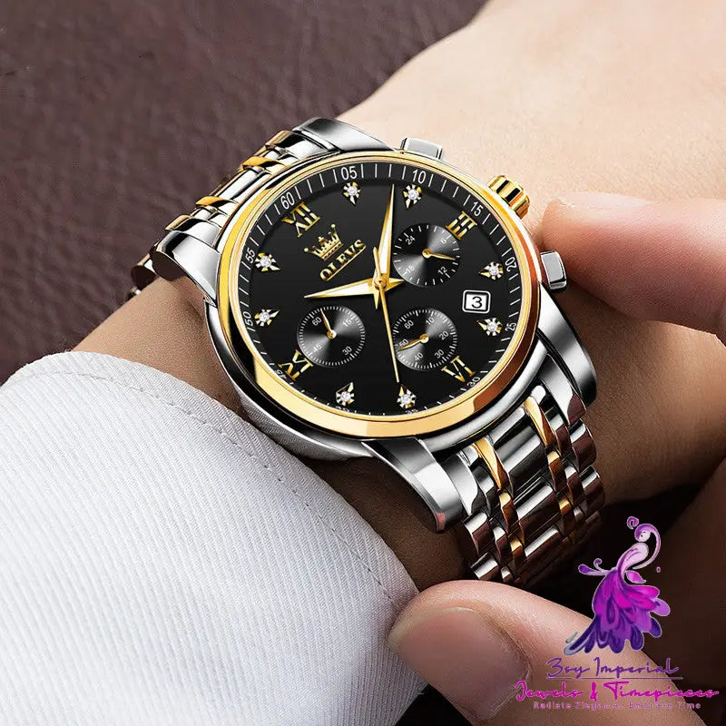 Fashion Fully Automatic Waterproof Watch for Men