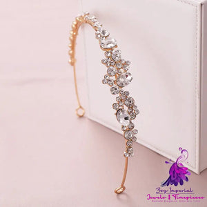 Women’s Fashion Rhinestone Hair Hoop Crown