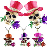 Retro Skull Charm Fashion Necklace