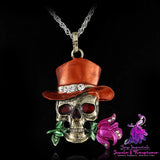 Retro Skull Charm Fashion Necklace