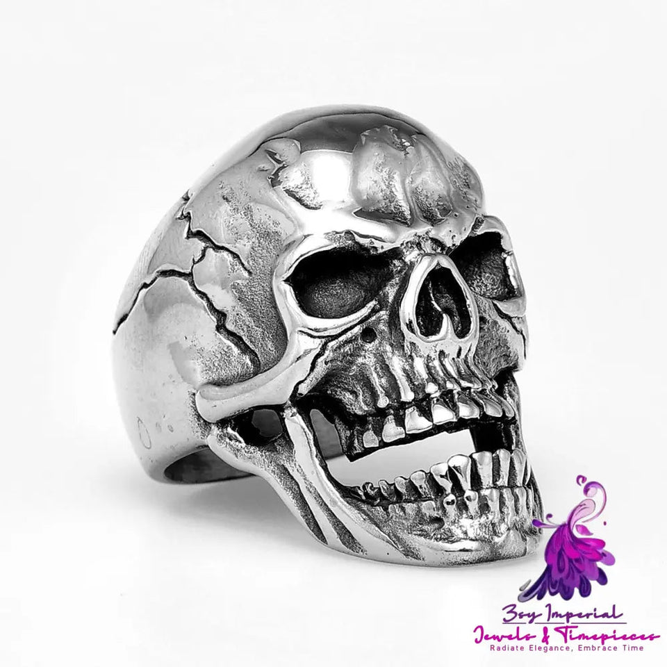 Fashion Personality Halloween Punk Skull Ring