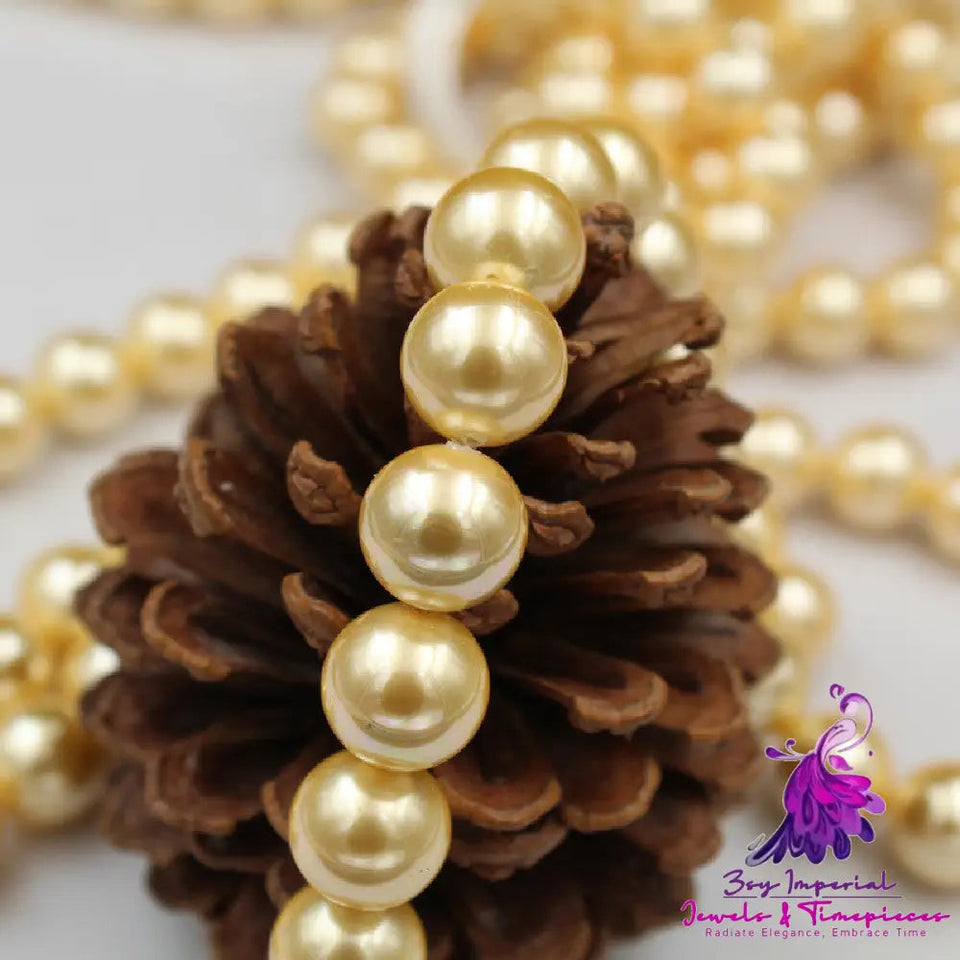 Fashion Necklace Handmade Pearl Beads