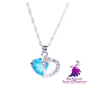 Fashion Heart Pendant Necklace for Women