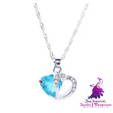 Fashion Heart Pendant Necklace for Women