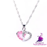 Fashion Heart Pendant Necklace for Women