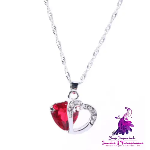 Fashion Heart Pendant Necklace for Women