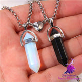 Magnetic Buckle Pendant Necklace for Women