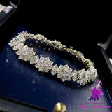 Women’s Fashion Full Diamond Flower Bracelet