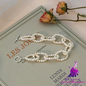 Women’s Natural Freshwater Pearl Bracelet