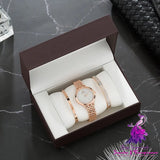 Luxury Women’s Gold Watch Set