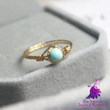 Natural Turquoise Handmade Ring