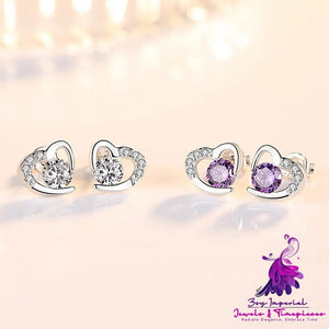 Women’s Heart Diamond Tender Earrings