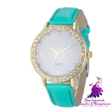 Sun Face Quartz Watch for Women