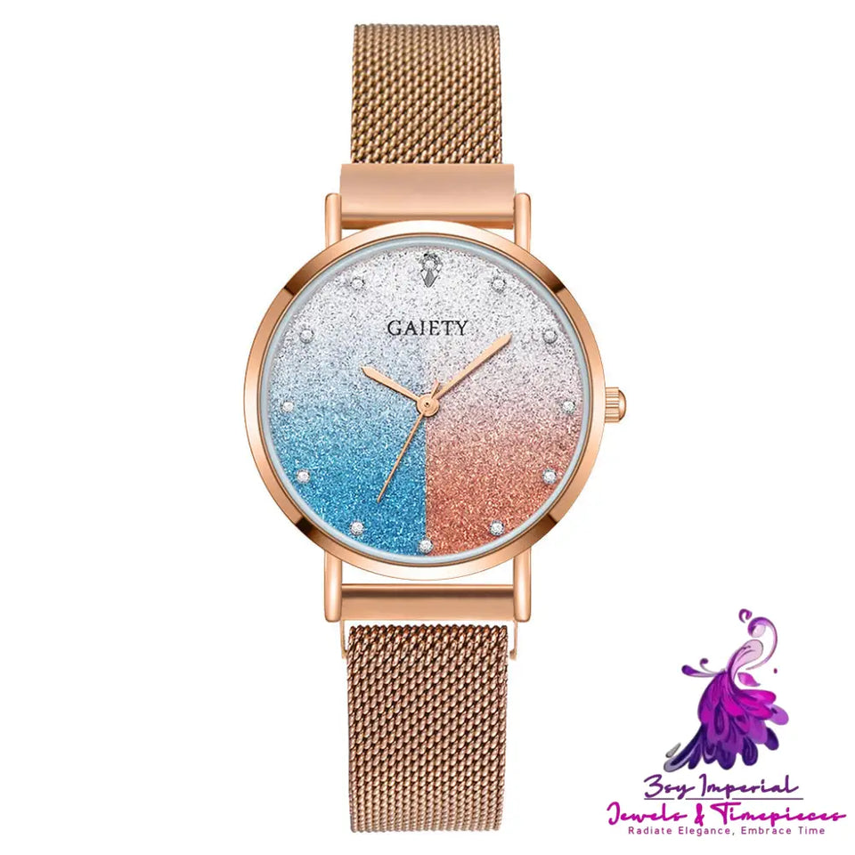 Magnet Clasp Ladies Quartz Watch