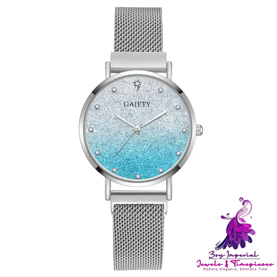 Magnet Clasp Ladies Quartz Watch