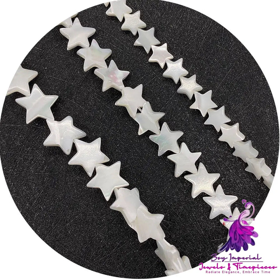 Five-pointed Star Polishing Straight Hole Beading