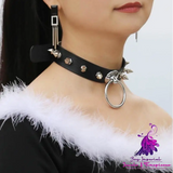 Women’s Personality Fashion Leather Necklace