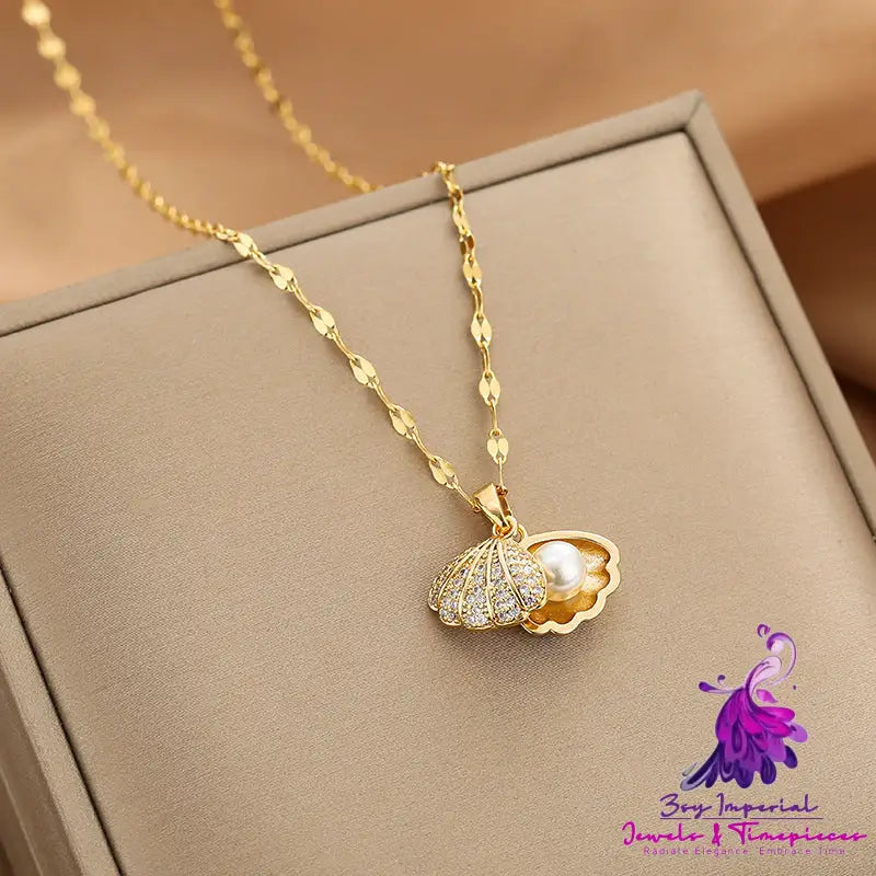 Pearl Shell Fashion Necklace