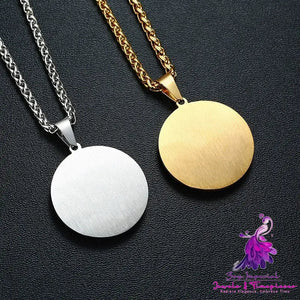 Women’s Fashion Simple Silver Pewter Pendant Necklace