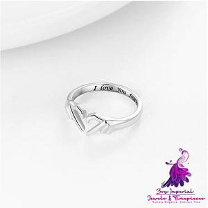 Romantic Hand Hug Fashion Ring