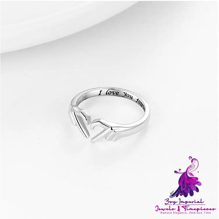 Romantic Hand Hug Fashion Ring