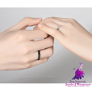 Fashion Personality Inseparable Ring Pair