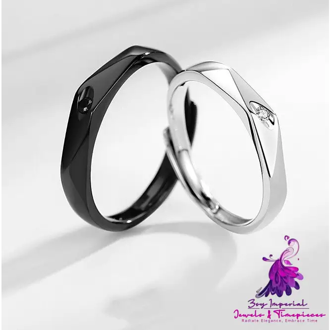 Fashion Personality Inseparable Ring Pair