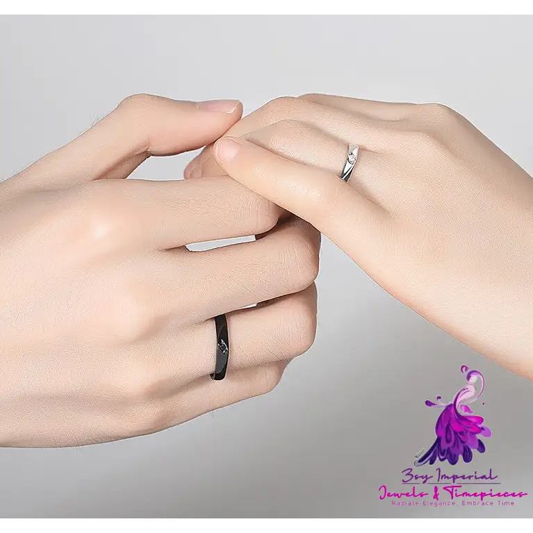 Fashion Personality Inseparable Ring Pair