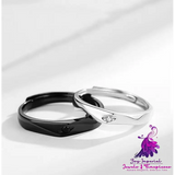 Fashion Personality Inseparable Ring Pair