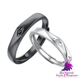 Fashion Personality Inseparable Ring Pair