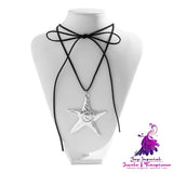 Irregular Pentagram Necklace