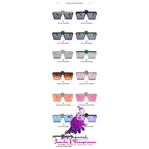 Fashion Square Sunglasses for Ladies