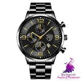 Luminous Steel Band Men’s Fashion Watch