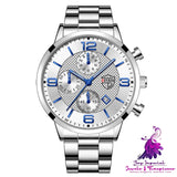 Luminous Steel Band Men’s Fashion Watch