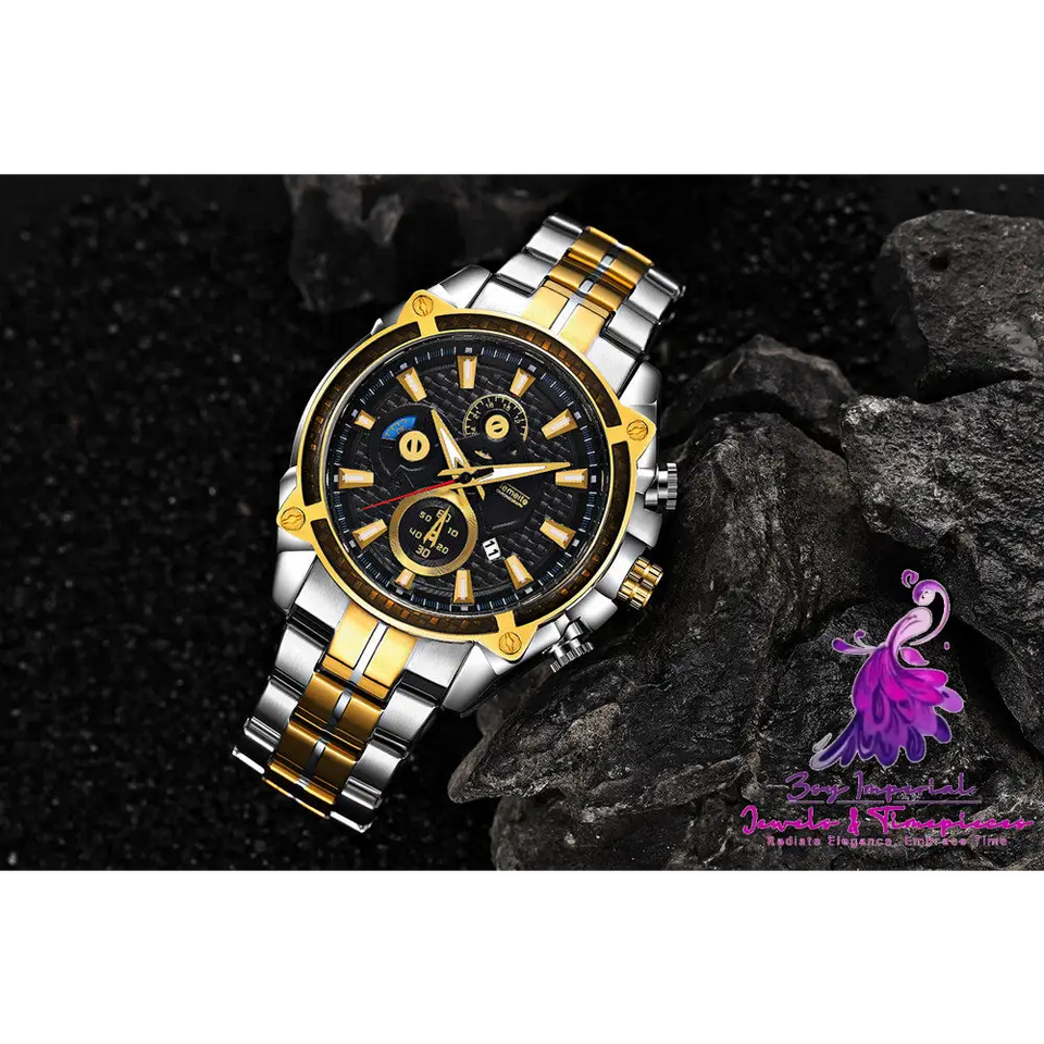 Luminous Fashion Men’s Watch